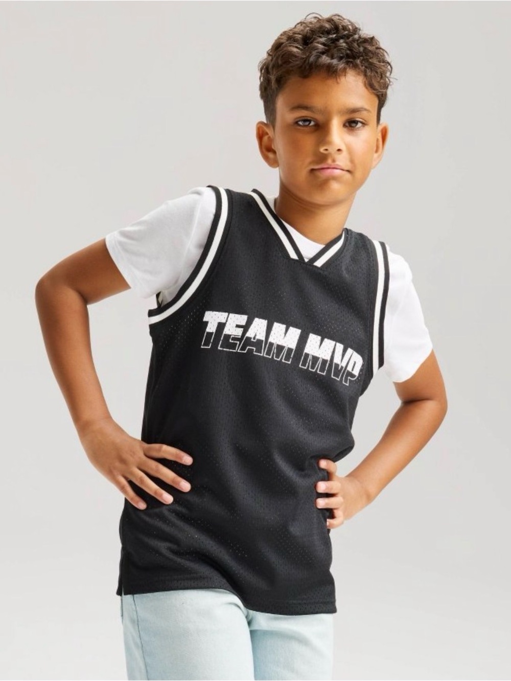 Cat & Jack Mesh Basketball Jersey Tank Top